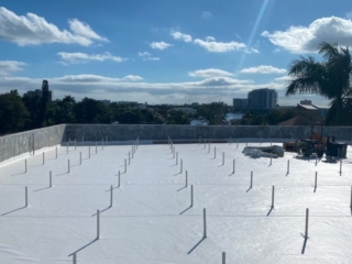 West Palm Beach FL Commercial New Roof Construction Services